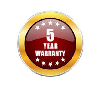 Warranty: Gold Five-Year